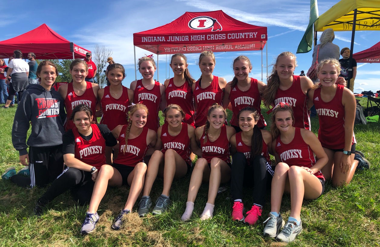 Punxsy girls cross country